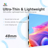 Pantalla LED para Interiores de 800nits de Brillo y 1.25mm de Distancia entre Píxeles, con 5 Años de Garantía, para Tiendas, Mercados, Estudios y Salas