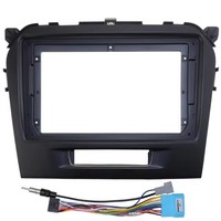 9 pouces voiture MP5 Radio Fascia panneau tableau de bord Installation Double Din voiture Dvd cadre Kit pour 2016-2017 SUZUKI VITARA
