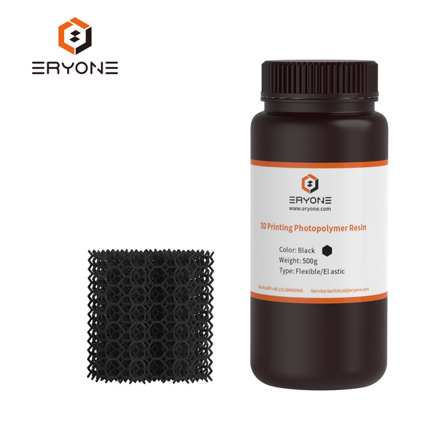 Elastic 3d Photosensitive Uv Curing Resins Printer High Precision Liquid Photopolymer for Flexible Resin