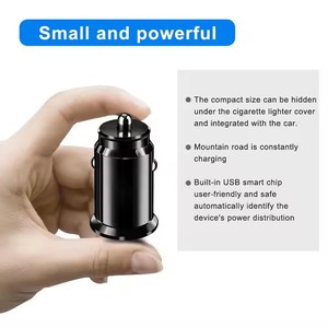 مصنع الجملة PD 3.1A الألومنيوم المنافذ المزدوجة PD <span class=keywords><strong>USB</strong></span> QC3.0 شاحن سيارة نوع <span class=keywords><strong>C</strong></span> شاحن سيارة سريع للغاية - Product Image 2