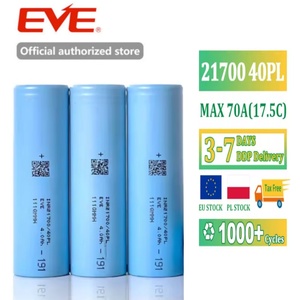 17.5C 70A เซลล์40PL 3.7V 4000mAh แบตเตอรี่ชาร์จไฟได้ปล่อยสูงสำหรับเครื่องมือไฟฟ้า40PL Eve - Product Image 1