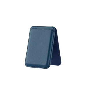 Porte-cartes en cuir PU de luxe tendance en forme de A avec logo personnalisé, anti-RFID, avec support, vente en gros, pour cartes cadeaux - Product Image 2