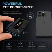 Nueva Caja Inteligente Universal con Android 13 para Carplay Inalámbrico/Con Cable, Dongle 2G+32G con Aplicaciones de Netflix y YouTube, 1 Año de Garantía