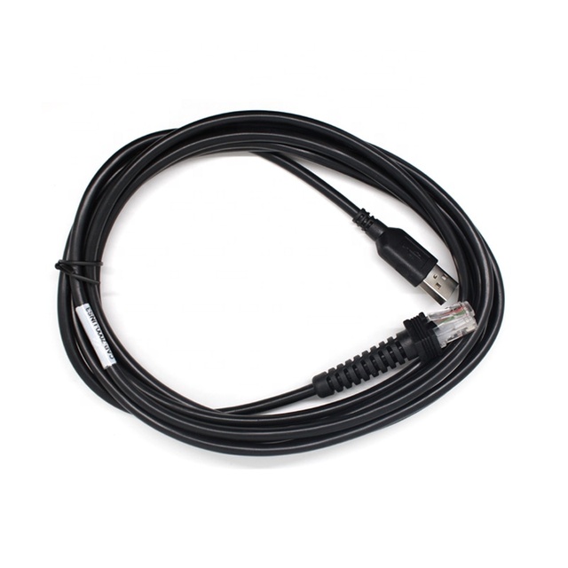 2m Barcode Scanner USB Cable for Datalogic QS6500 7000 3200VS 1100i 1500i 9800i