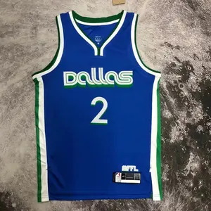 2023/24 baru Maverick Jersey bola basket kemeja asli kualitas tinggi grosir disegel panas Jersey Nbaing perlengkapan pria