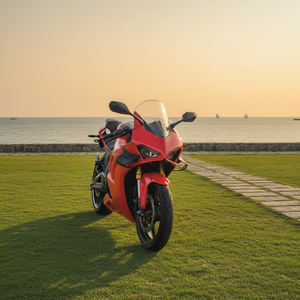 Motocicleta Eléctrica de Alta Calidad, Nueva Energía, DUKATI 3000W 150KM 120KM/H, Batería de Litio, Marca JD, para Viajes Cortos, Gran Venta - Product Image 2