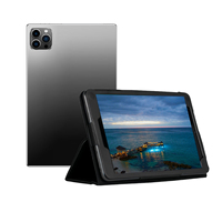 Tableta Tab14 de 8 Pulgadas con WIFI, MTK6762, 4GB, 64GB, 6000 mAh, 4G, Pantalla Táctil para Niños, Tableta Educativa Compatible con Doble SIM con Funda