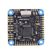 JHEMCU 30.5x30.5mm Dual Gyro F7 Flight Controller AIO OSD 5V 8V BEC & Black Box Deluxe