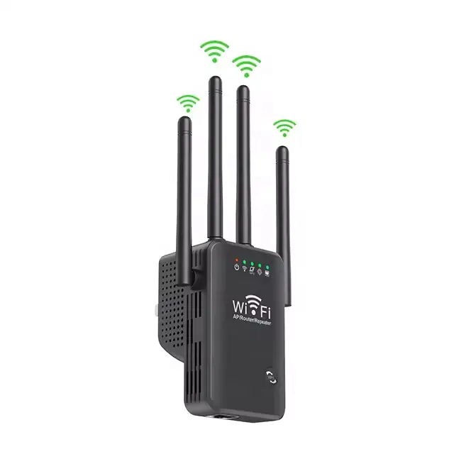 Penguat sinyal WiFi 300M 1200mbps, penguat penguat sinyal WiFi remote extender 2.4G