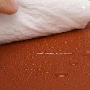 Hit sản phẩm tùy chỉnh 14 inch da máy tính xách tay tay áo không thấm nước thường Túi bền với đứng xách tay & Trọng lượng nhẹ cho <span class=keywords><strong>MacBook</strong></span> Pro - Product Image 6