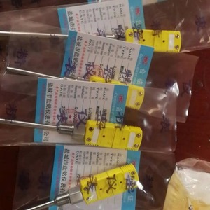 Salt Inscription K Type Thermocouple Armored Plug Quick Connect Temperature Sensor For Industrial Use - Product Image 2