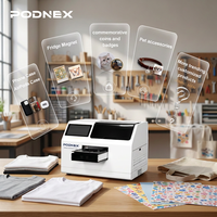 Impresora Plana de Inyección de Tinta UV Automática PodNEX A3 DX7 para Carcasas de Teléfono y AirPods, PVC, Uso en Pequeñas Empresas