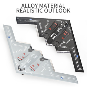 B-2 de la fuerza aérea americana, bombardero Stealth, Jet fundido a presión, juguete de Metal, modelo de avión de aire - Product Image 4