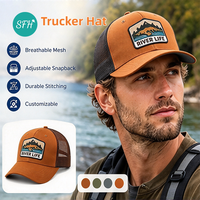 Casquette unisexe à 6 panneaux, broderie personnalisée, logo tissé, visière incurvée, maille respirante – Meilleures ventes