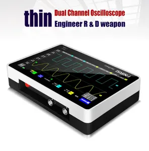 Fnirsi 1013d 7 Inch Digitale Tablet Oscilloscoop Dual Channel 100M Bandbreedte 1gs Sampling Rate Draagbare Mini Tablet Oscilloscoop