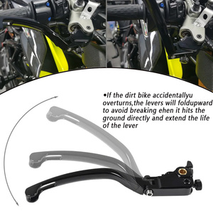 สำหรับ <span class=keywords><strong>CBR600RR</strong></span> CBR1000RR/ <span class=keywords><strong>SP</strong></span>/ SP2 / RR-R 2007-2025 รถจักรยานยนต์ CNC อลูมิเนียม คันเบรกแบบพับได้ คันคลัตช์ปรับระดับได้ คันเร่งซ้าย - Product Image 3