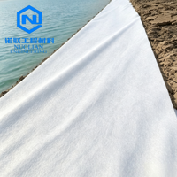 Tissu géotextile tissé pour le contrôle de l'érosion des rives des lacs, la stabilisation des allées et des routes, la couverture du sol, l'agriculture et le jardinage