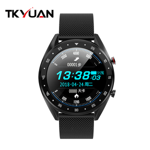 TKYUAN IP68 impermeable reloj inteligente ECG presión arterial con <span class=keywords><strong>la</strong></span> música de Bluetooth BT llamada Smartwatch L7 - Product Image 4