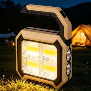 Lámpara de Trabajo LED COB Recargable por USB, Linterna de Emergencia Portátil con Asa para Exteriores - Product Image 4