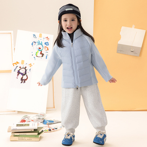 Piumino da ragazza 2025 invernale nuovo elegante e leggero uniforme scolastica per bambini strato essenziale per cappotto <span class=keywords><strong>autunno</strong></span> <span class=keywords><strong>inverno</strong></span> da ragazza - Product Image 6