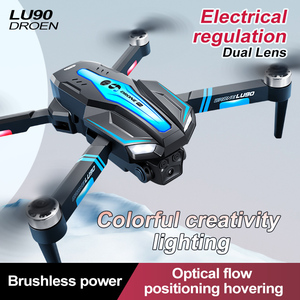 LU90 Dron Barato con Cámara 480p, Mini Dron para Selfies, Wifi 2.4g, Control Remoto de 80m, Dron sin Escobillas, Retorno con un Clic, UAV Inteligente - Product Image 2
