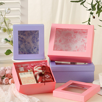 Groothandel Recycleerbare Lint Geschenkdoos Hot Selling Valentijns Luxe Doos Op Maat Kartonnen Geschenkverpakking Mat Laminatie Embossing