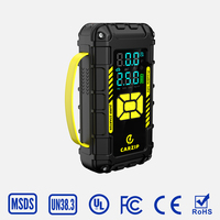 Démarreur de Voiture Portable avec Compresseur d'Air, Booster de Batterie 12V, Gonfleur de Pneus 150 PSI, Affichage Numérique, Batterie Externe pour Automobile