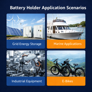 カスタム18650リチウム電池ホルダー開口部18.4mm 4x5固定グリッドバッテリースペーサー ユニバーサル18V/20V電動工具バッテリーパック用 - Product Image 5