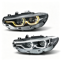 Conjunto de Faros LED para BMW Serie 4 F32 F82 F36 2013-2020, Conversión de Antiguos a Nuevos, Luces LED DRL de Conducción Diurna