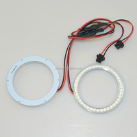 Pièces de véhicule, systèmes d'éclairage automobile, autres accessoires d'éclairage automobile, phares de voiture 75 mm 3528 SMD, anneaux lumineux LED pour voiture, anneaux halo
