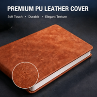 Carnet personnalisé en cuir, agenda A5, organiseur, journal, papeterie, reliure spirale, couverture rigide en PU, cadeau pour le bureau ou l'école