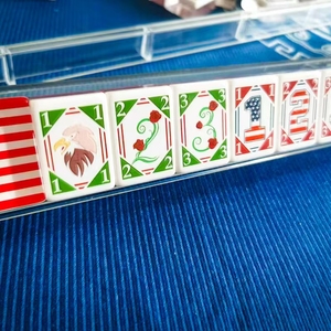 Jeu de Mahjong américain en acrylique sur le thème de l'histoire américaine, précommande en usine disponible - Product Image 2
