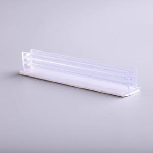 T-Shape presa veloce morbido PVC cartello titolare con nastro adesivo - Product Image 1