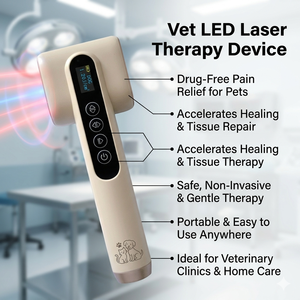 Portable Red Light Therapy for Dogs Handheld Cold Laser Therapy Vet Device Infrared Light Therapy for <strong>Pet</strong> Relief <strong>Arthritis</strong> Pain - Product Image 1