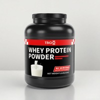 Gainer de masse, isolat de protéines de lactosérum en vrac, suppléments de gym pour l'augmentation musculaire, nutrition sportive, extrait de lait, poudre de lactosérum