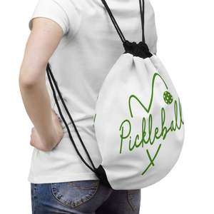 Elegante Bolsa con Cordón para Pickleball - Perfecta para Guardar tu Equipo, Bolsa con Cordón para Pickleball, Personalizada con Transferencia Térmica - Product Image 1
