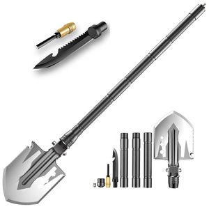 Pala de acampada multifunción G11, pala de supervivencia, con mango de aluminio S/S - Product Image 1