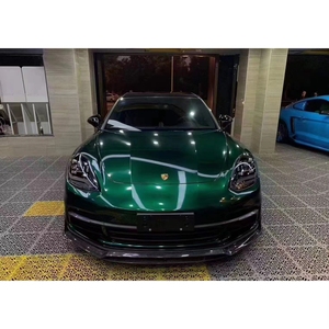 Alta qualità materiale in fibra di carbonio ricambi Auto per <span class=keywords><strong>Porsche</strong></span> <span class=keywords><strong>Panamera</strong></span> 971 aggiornamento FX Kit corpo anteriore lato lato lato lato diffusore posteriore - Product Image 1