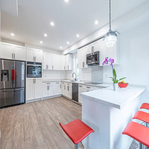 Quadro armário estilo americano morden cozinha armários conjunto instalar gráfico de efeito - Product Image 2