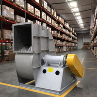 Ventilateur centrifuge industriel de type C, moteur AC, ODM personnalisable, faible bruit, élimination de la poussière, ventilation, construction, ferme, 50Hz 220V