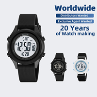 Montre de sport SKMEI 2669 avec bracelet en silicone et nylon, résistante à l'eau, alarme, chronomètre, calendrier, pour garçons et filles, pour un usage quotidien