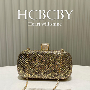 Borsa Clutch di Lusso con Glitter Dorati per Donne, Elegante <span class=keywords><strong>Borsetta</strong></span> <span class=keywords><strong>da</strong></span> <span class=keywords><strong>Sera</strong></span> Scintillante e Glamour per Feste ed Eventi alla Moda - Product Image 2