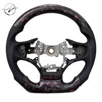 Volante de Coche Personalizado con Calefacción, de 3 Brazos, de Fibra de Carbono y Cuero Perforado para Lexus Serie IS, IS250, IS350, IS300 2013-2022