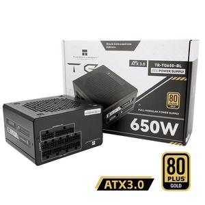 Alimentation PC entièrement modulaire TR-TG650-BL 650W ATX 3.0 en gros - Product Image 1