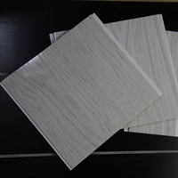 Panel de Techo de PVC, Falso Plafón de Madera Laminada, Panel de Techo de PVC