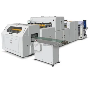 HQJ-1300D Single Roll automatic a4 paper cutting machine a3 a4 a5 size paper