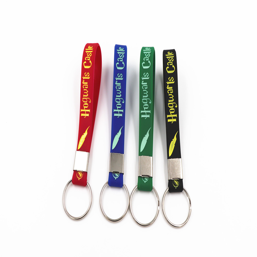 Wholesale JRJ High Quality Eco-friendly Waterproof Durable Breathable Adjustable Double-Sided Printed Silicone Lanyards Image 4