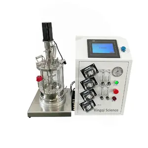Bioreactor Fermenter, Laboratory Glass fermentation tank
