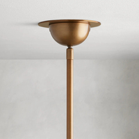 Lampe suspendue moderne en albâtre, salon, restaurant, style Art déco, 4 luminaires, lustre en laiton