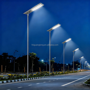All In One Solar Street <b>Light</b> IP65 Waterproof PIR <b>Motion</b> <b>Sensor</b> Remote Control Dusk To Dawn For Rural Road Municipal Lighting - Product Image 2